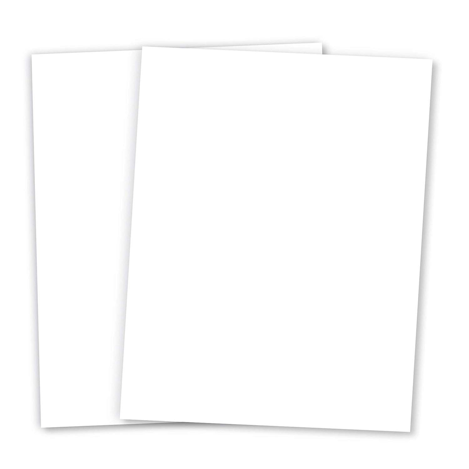 Extra Thick 11 x 17 Cardstock for Inkjet or Laser Printers 100lb Cover 270 GSM Heavy Printer Paper Great for Cards Covers 50 Sheet Pack Matte Finish White Menu's Posters 