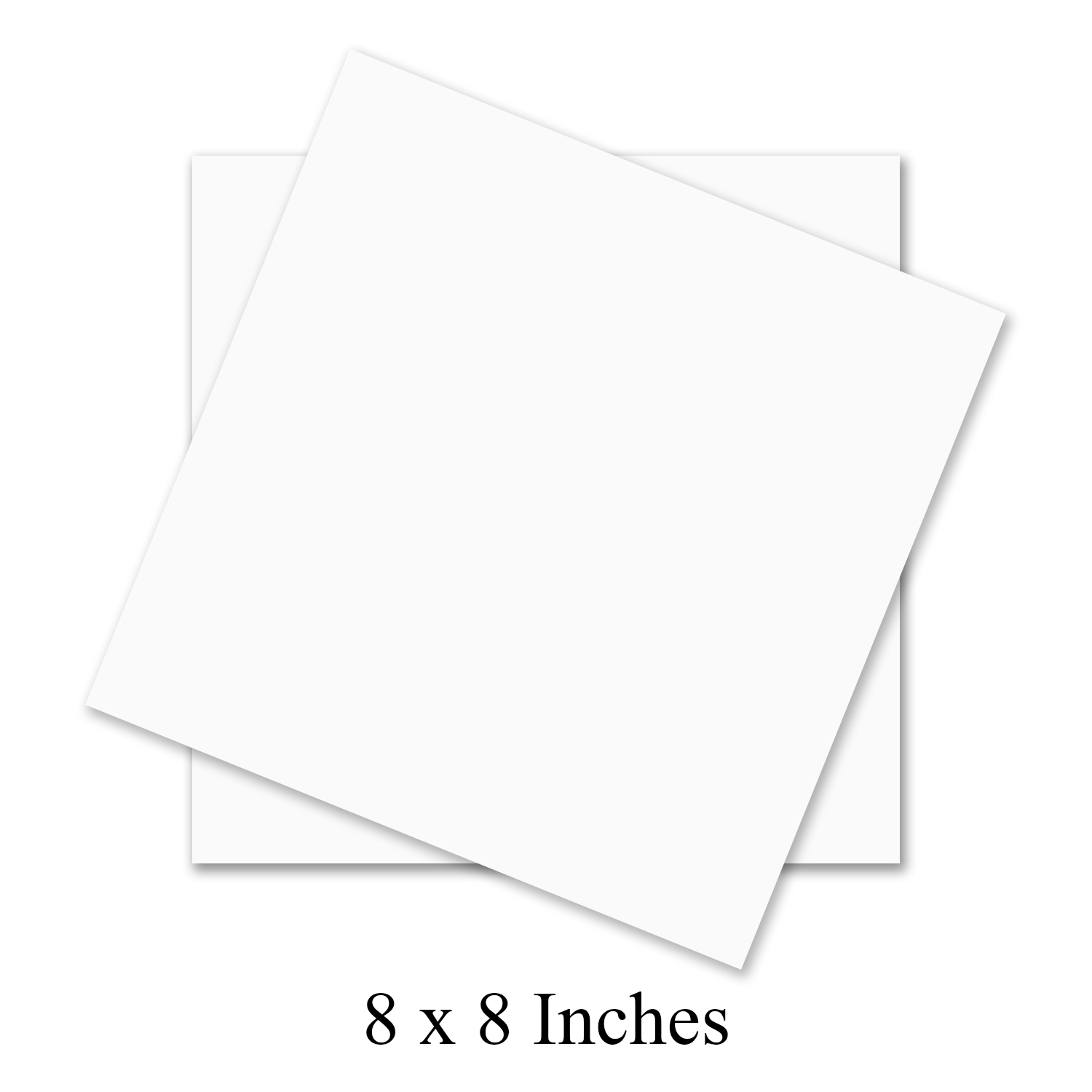 Antique White Matte Cardstock (25 Sheets), 8 ½ x 11 inch Matte