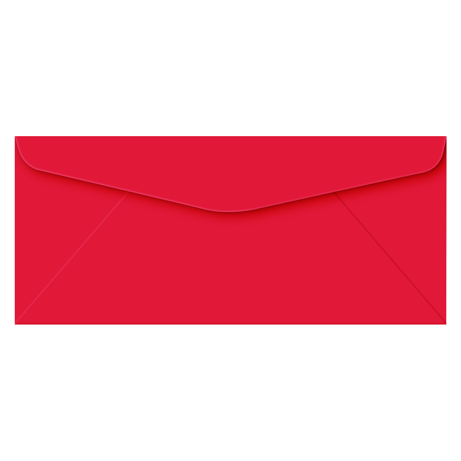 10 Regular Envelopes Red Bulk and Wholesale Fine Cardstock