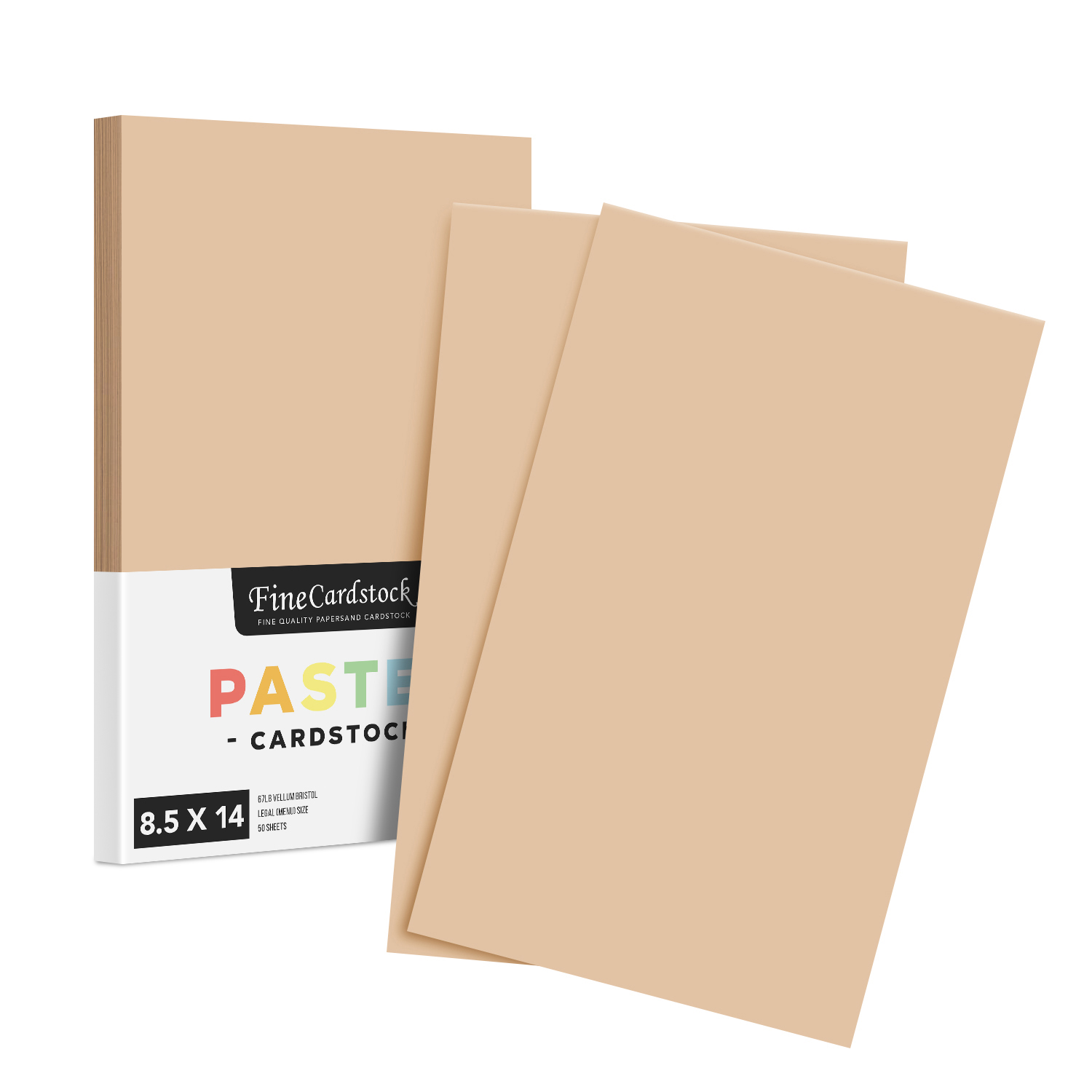 Bulk White 8.5 x 11 Inches Card Stock Paper, 67Lb Vellum Bristol Pastel  Color Cardstock | Perfect for School and Craft Projects | Box of 2000 Sheets