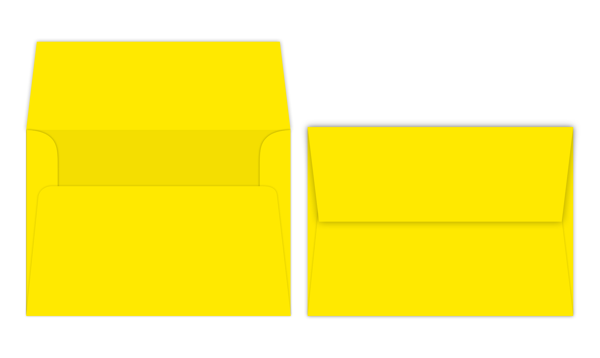 A7 Envelopes Yellow Bulk and Wholesale Fine Cardstock