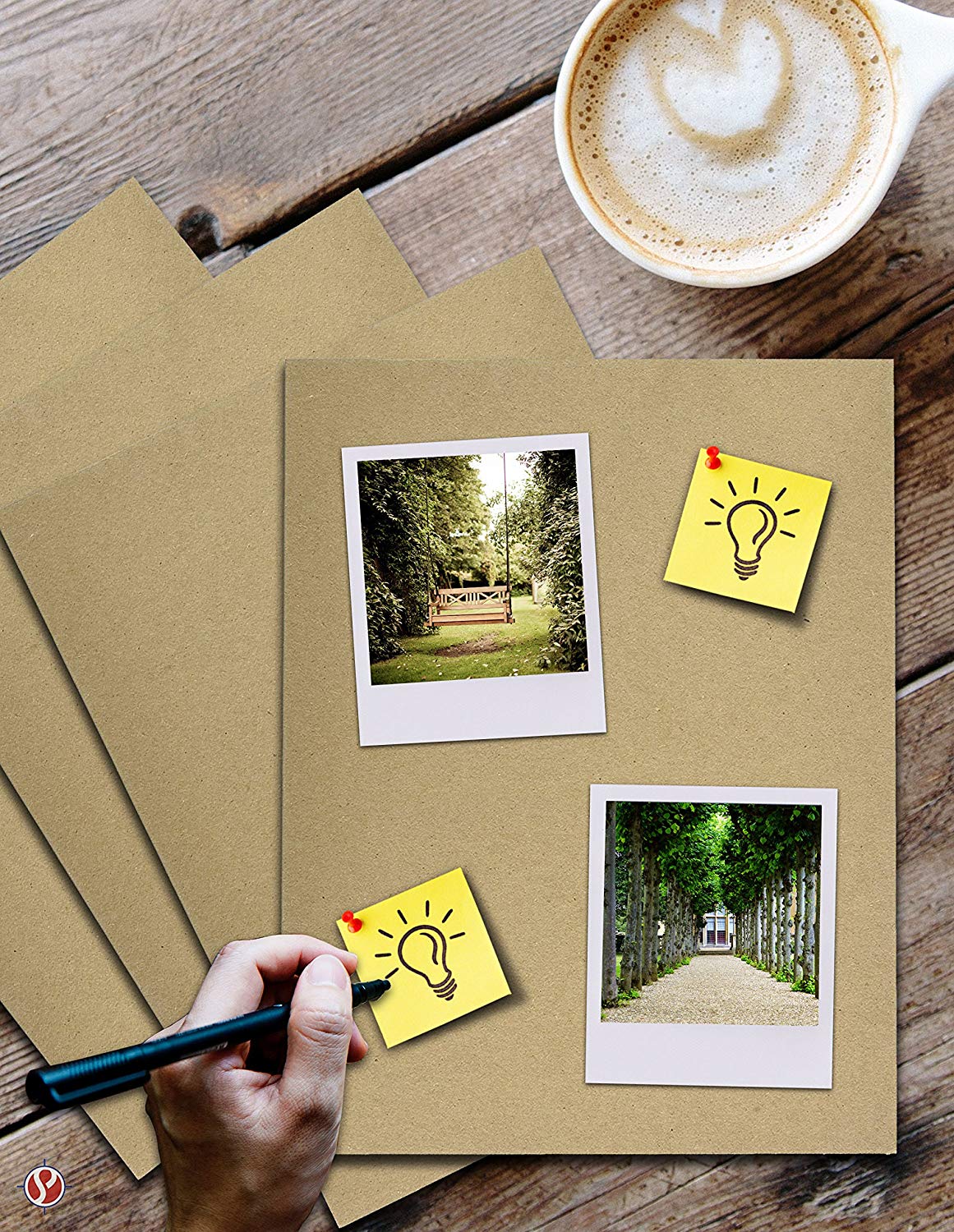 8.5 x 11 Chipboard Fine Cardstock