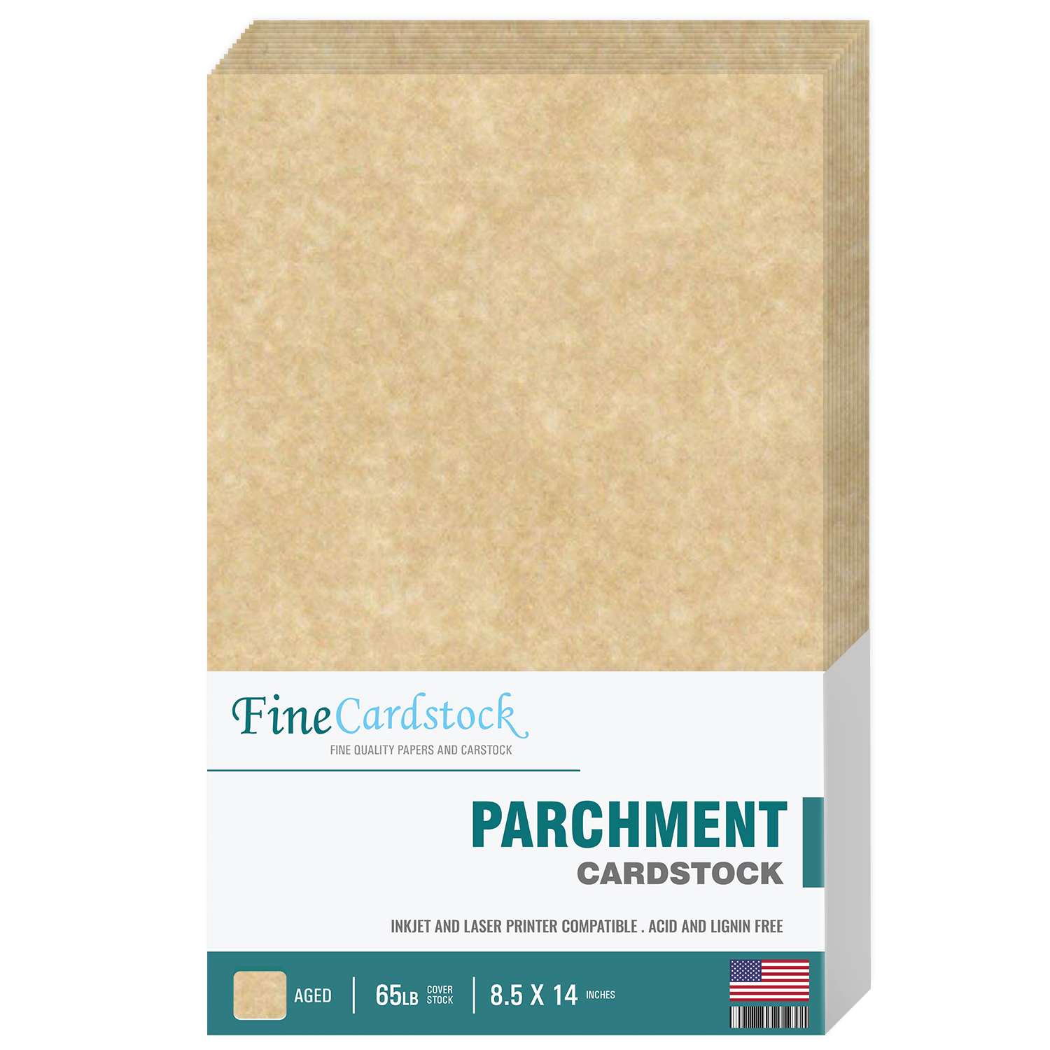 8.5 x 14 Parchment Cardstock Aged - Bulk and Wholesale - Fine Cardstock