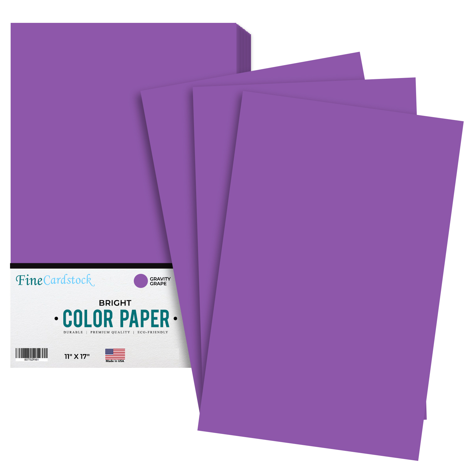 11 x 17 Color Paper Gravity Grape - Bulk and Wholesale - Fine Cardstock