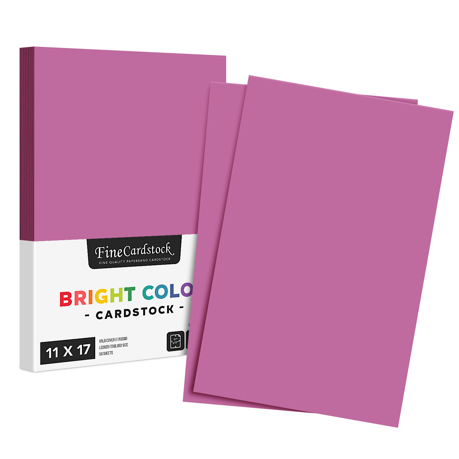 11 x 17 Color Cardstock Eclipse Black - Bulk and Wholesale - Fine Cardstock