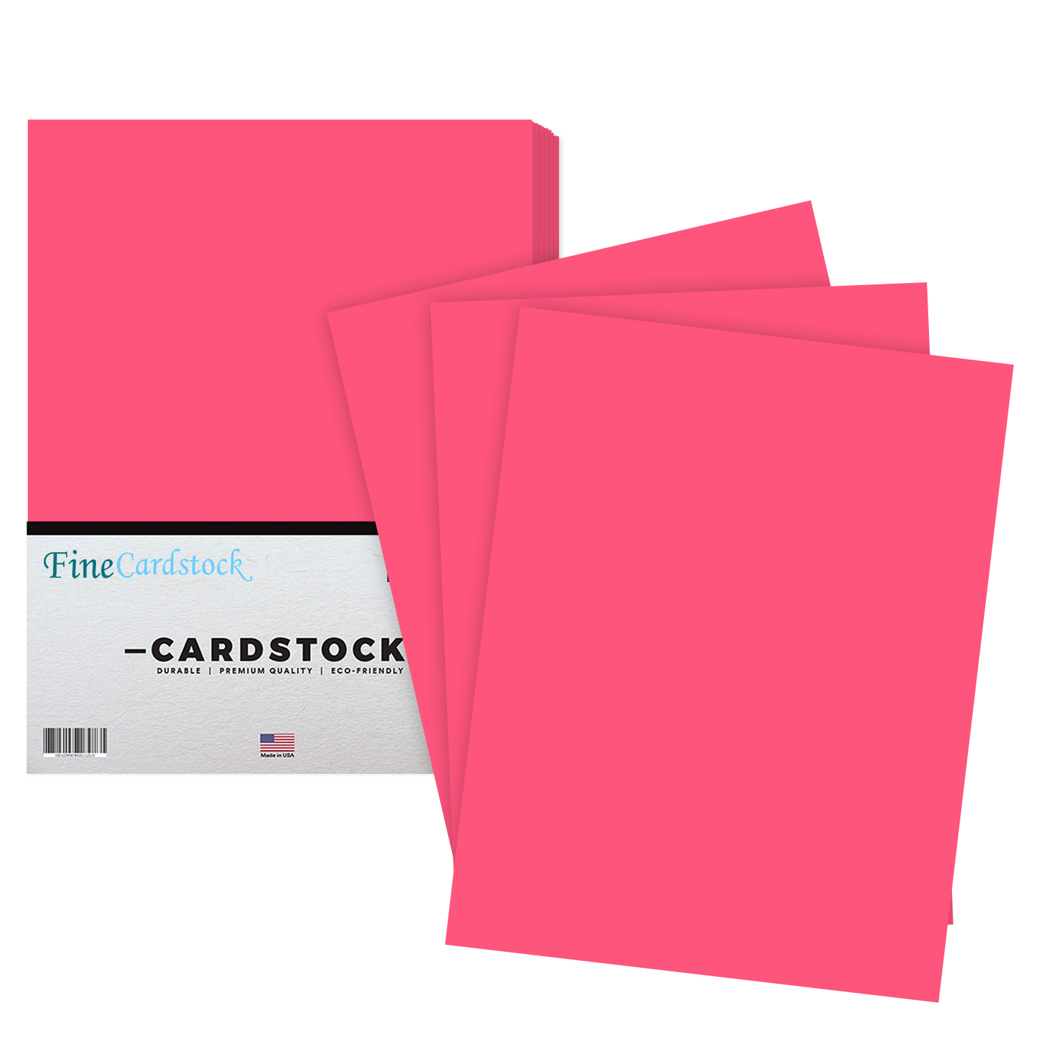 8 1/2 x 11 Color Cardstock Plasma Pink - Bulk and Wholesale - Fine ...