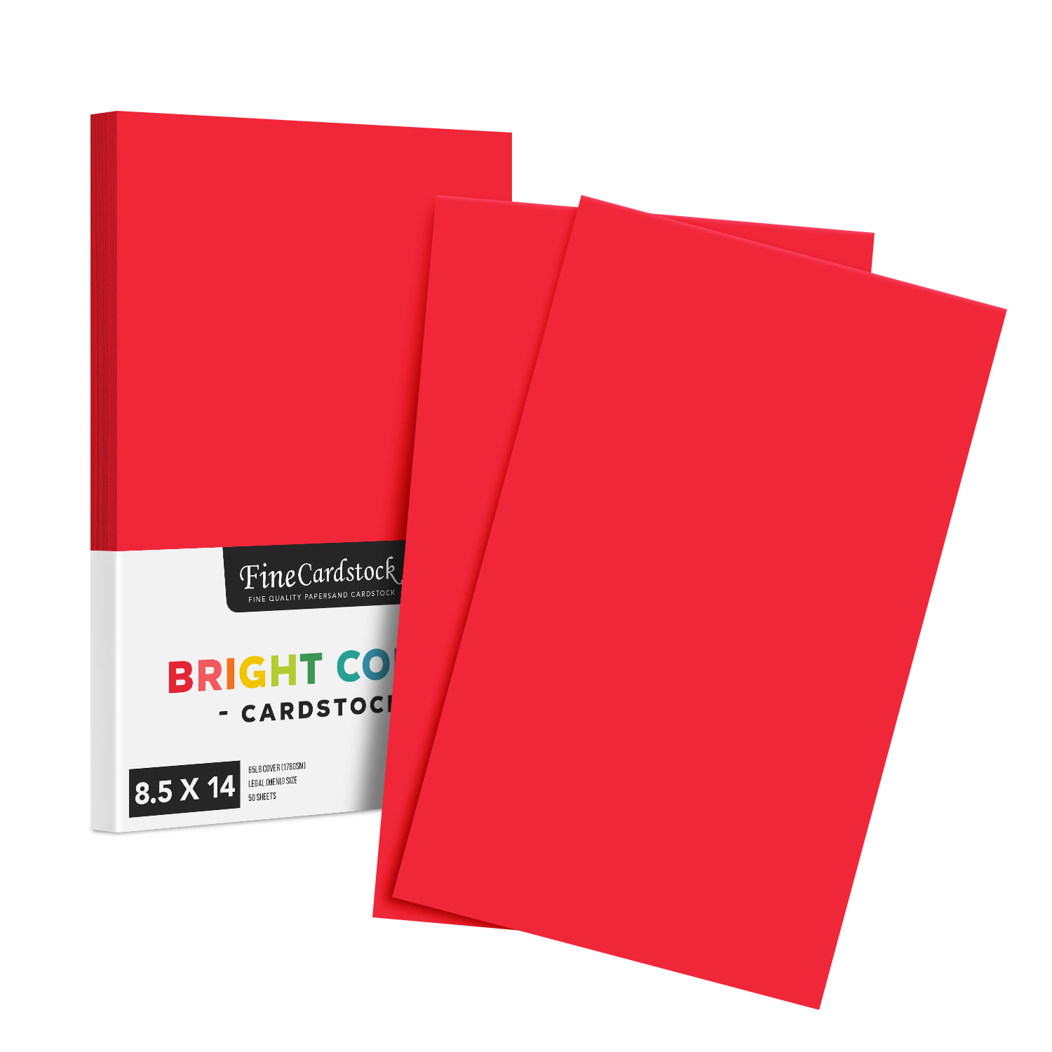 Red Cardstock Paper Guide - Fine Cardstock