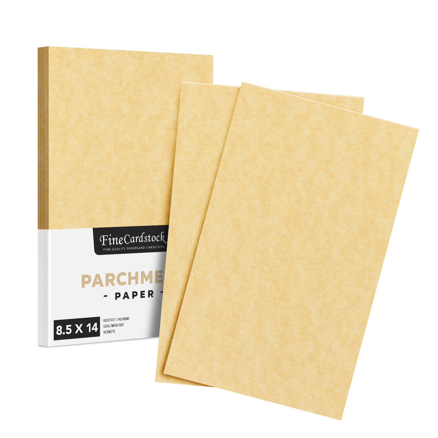8.5 x 14 Parchment Paper Relic Gold Bulk and Wholesale Fine Cardstock