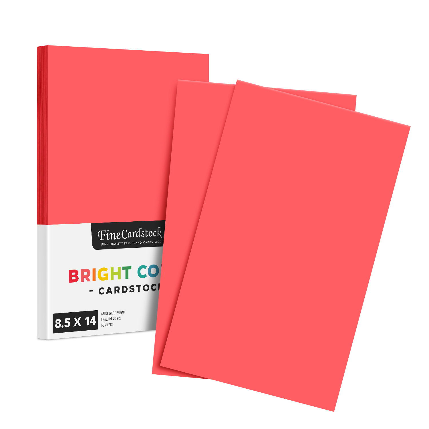 8.5 x 14 Color Cardstock Rocket Red - Bulk and Wholesale - Fine Cardstock