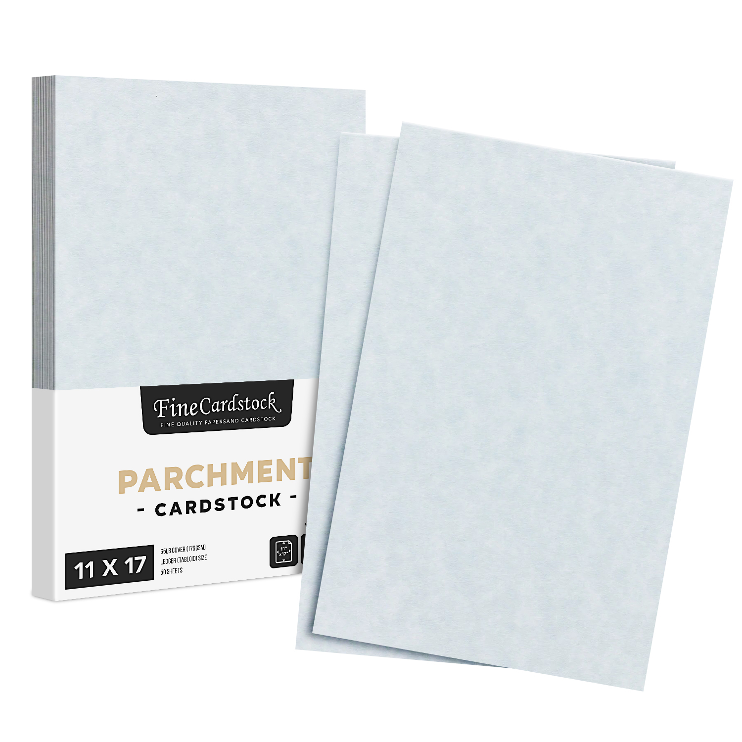 11 x 17 White Card Stock | Heavyweight 80lb Cover (216gsm) Cardstock Paper  – Smooth Finish | For Arts and Crafts, Brochures, Restaurant Menus, Posters