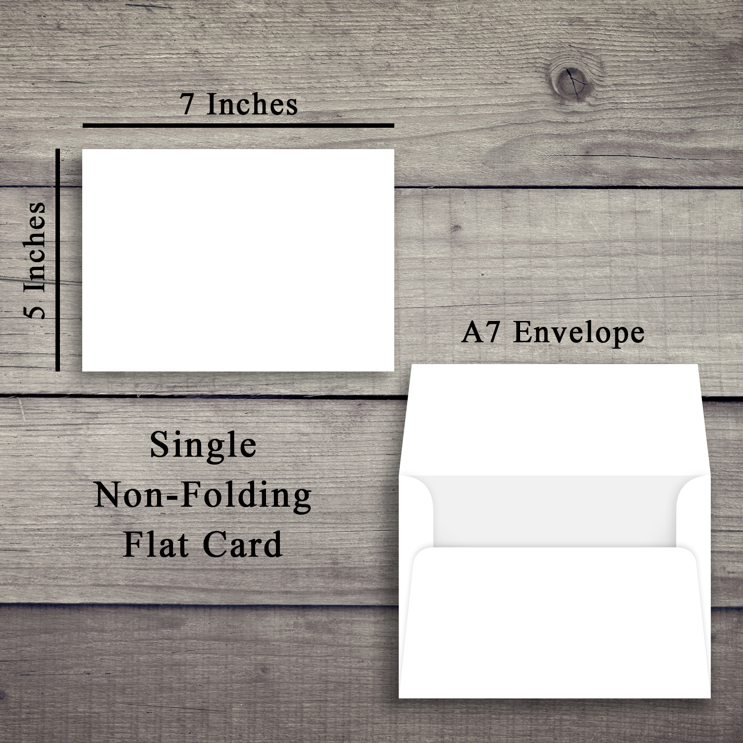 dimensions of a notecard