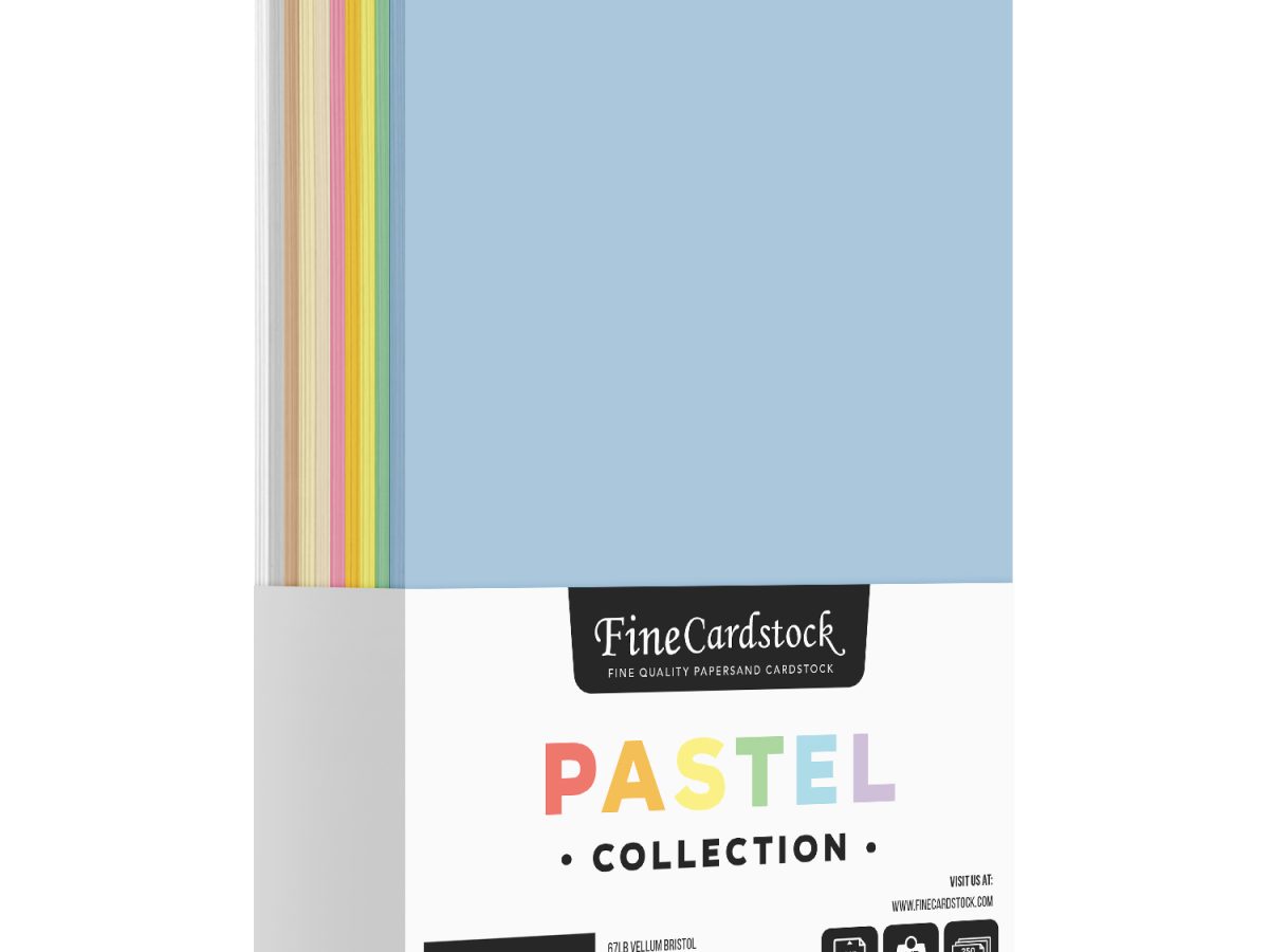8 1/2 x 11 Pastel Cardstock