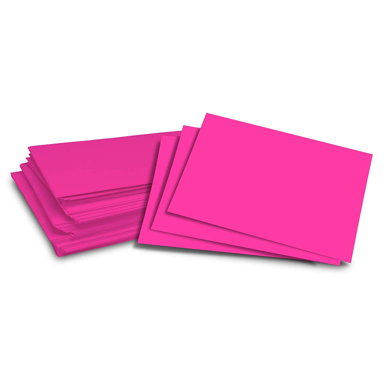 8.5 X 5.5 Paper (Half Letter Size) Fireball Fuchsia - Bulk And ...