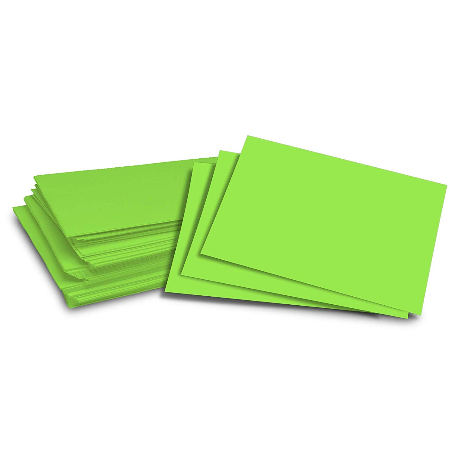 8.5 x 5.5 Paper (Half Letter Size) Green - Bulk and Wholesale