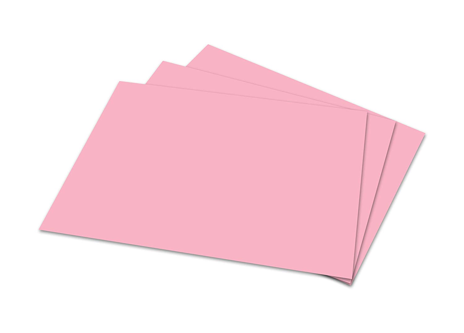 Colored 4 x 6 Memo Sheets Pastel Pink - Bulk and Wholesale - Fine Cardstock