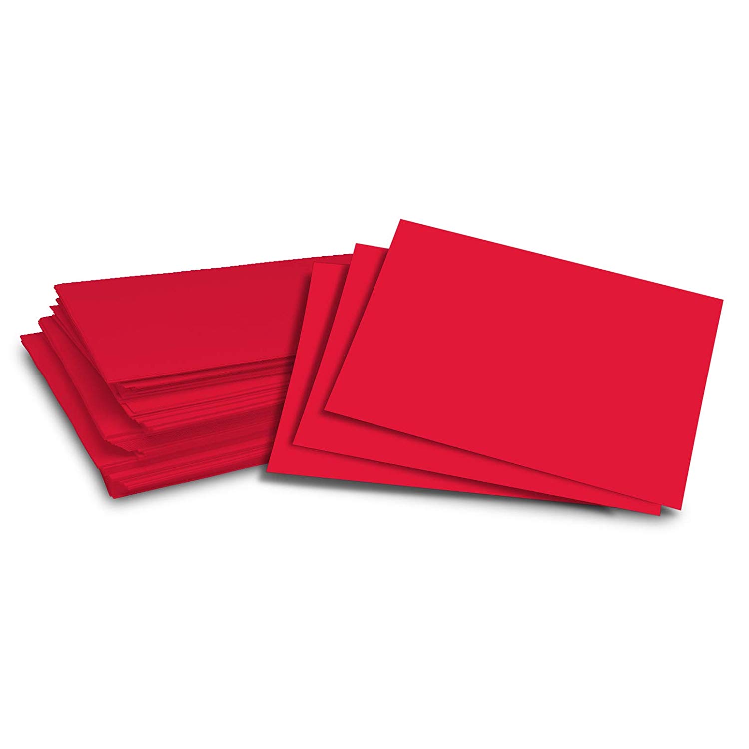 8.5 x 5.5 Paper (Half Letter Size) Red - Bulk and Wholesale - Fine Cardstock