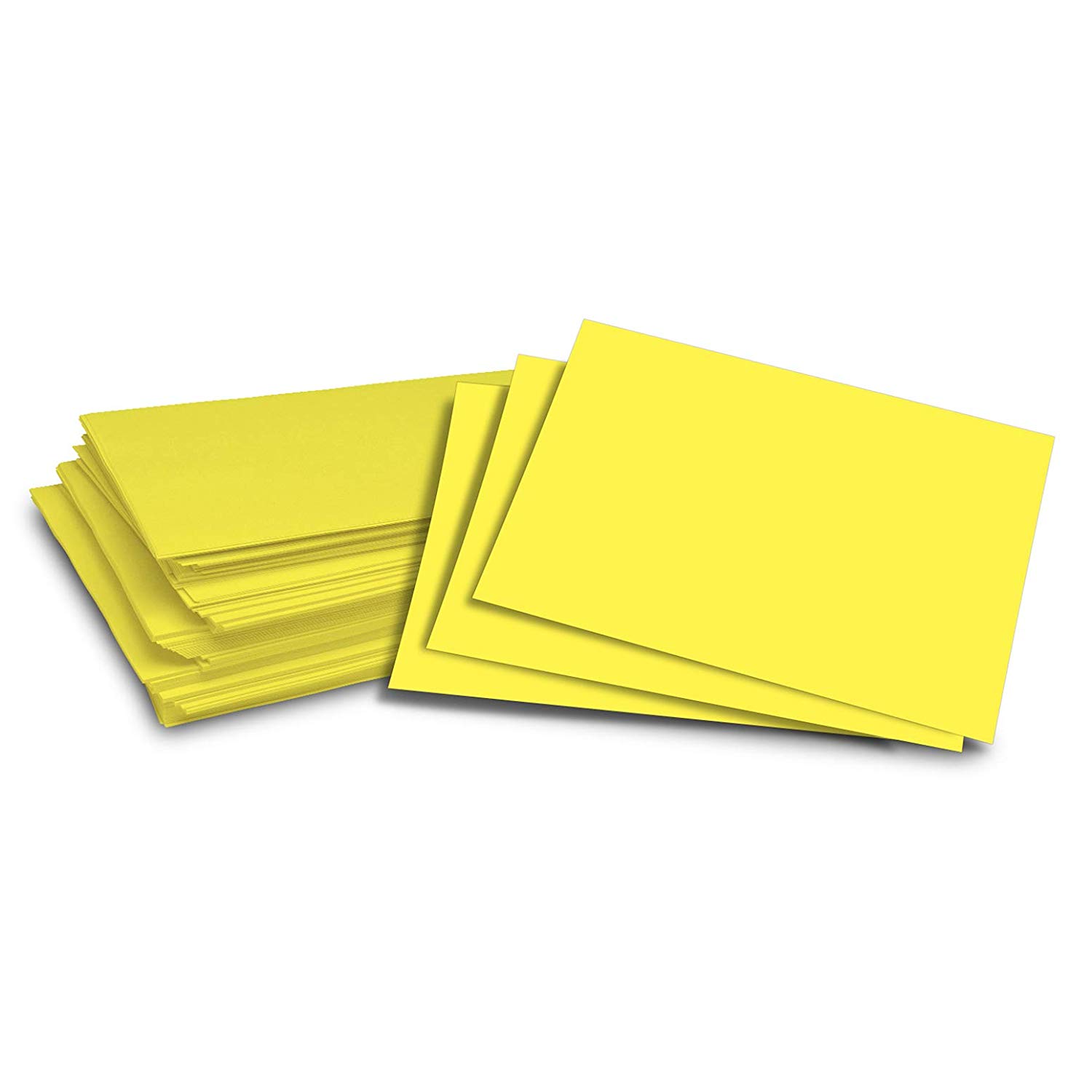 8.5 x 5.5 Paper (Half Letter Size) Yellow - Bulk and Wholesale