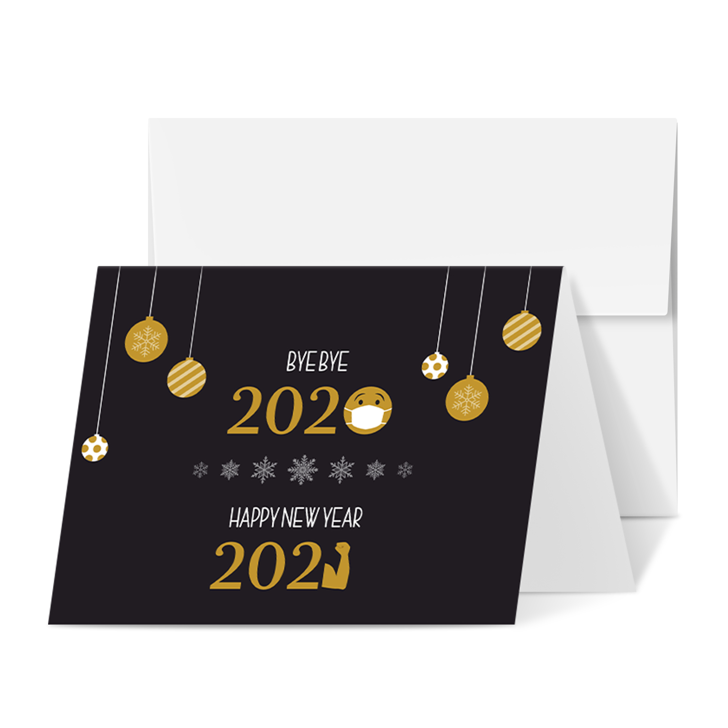 Happy New Year 2021 Cards - Bulk and Wholesale - Fine Cardstock