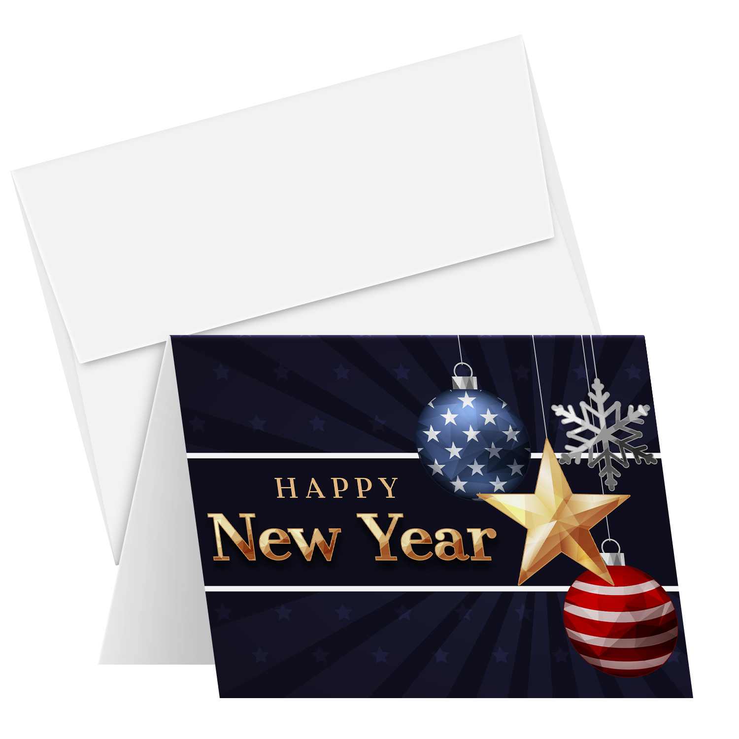 Happy New Year 2024 Cards - Bulk and Wholesale - Fine Cardstock