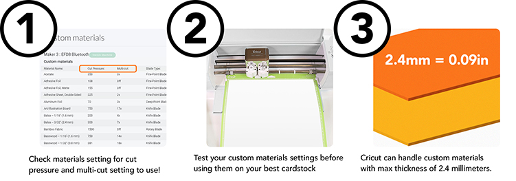 Cutting Cardstock with Cricut
